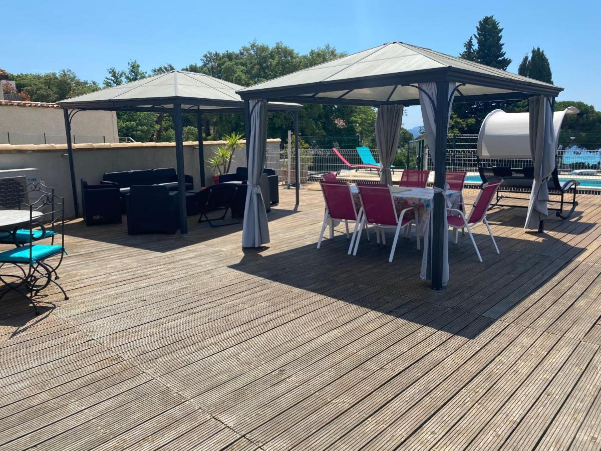 Cavaliere Apt 125M2 Piscine Le Lavandou Dış mekan fotoğraf