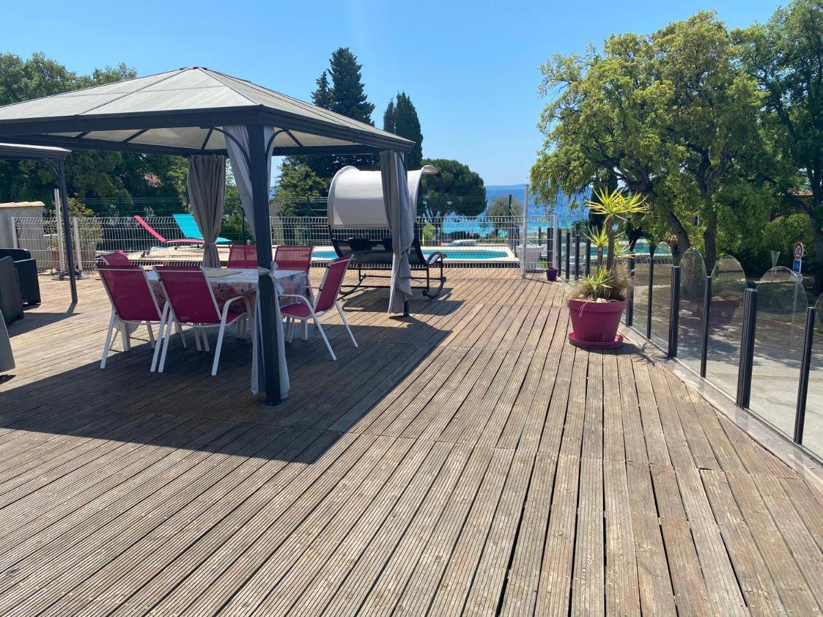 Cavaliere Apt 125M2 Piscine Le Lavandou Dış mekan fotoğraf